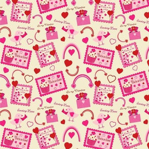 hero pattern for Be my Valentine collection