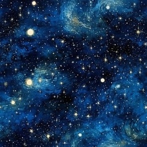 Celestial Starry Night