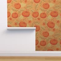 Big Size - Apple Pastel Pattern Summer Fruit Vintage