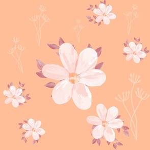 Peach Flower Bloom