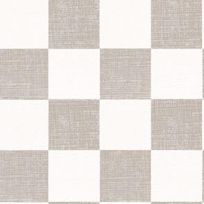 Checkered Taupe