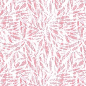 Vintage Bamboo Texture - Cozy Pink / Large
