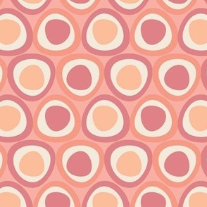 Peach circles 