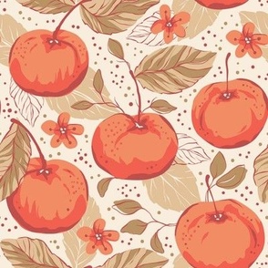 Peach fruit summer vintage orange nature garden 