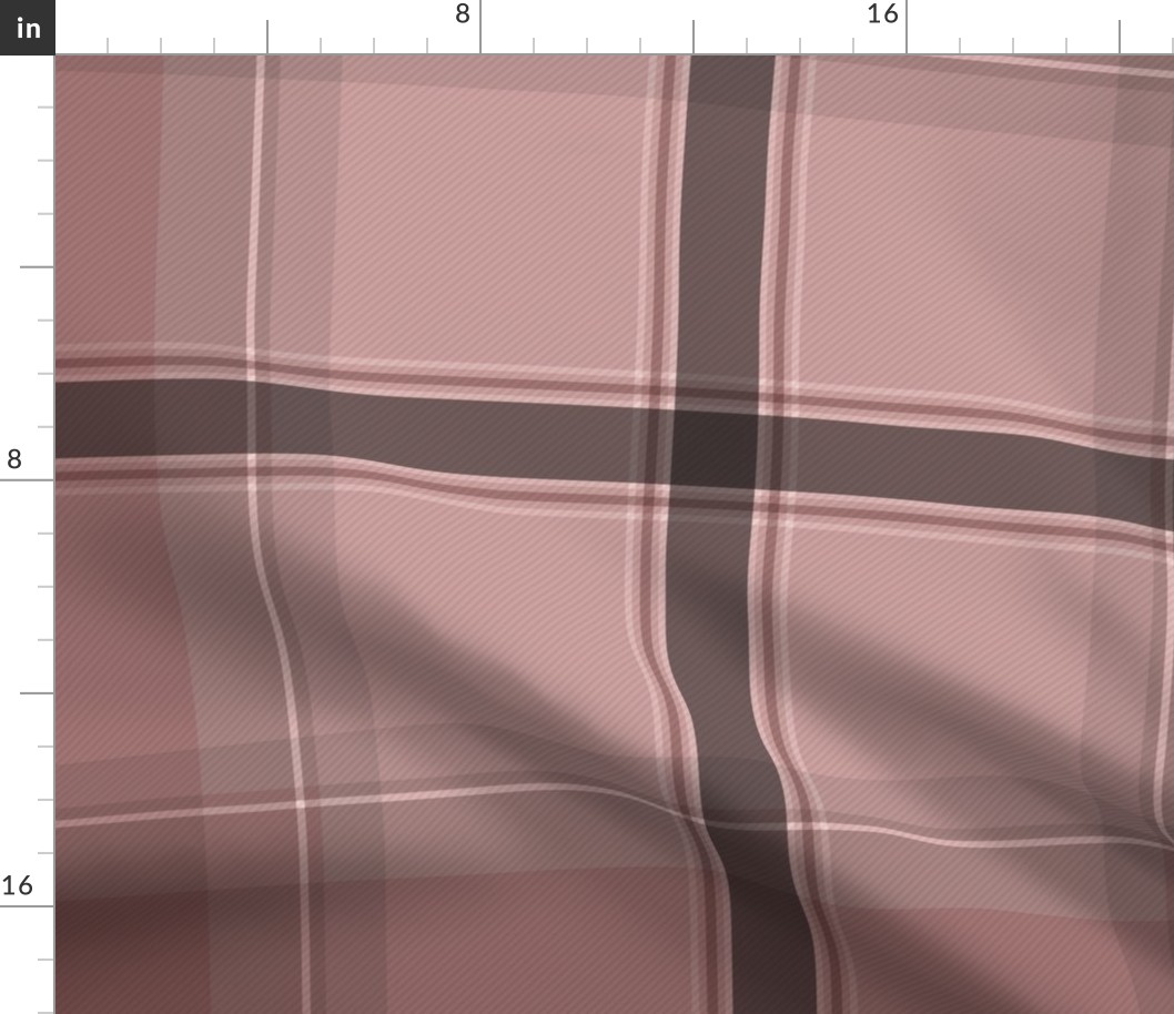 classic plaid - pink - geometric tartan stripe check