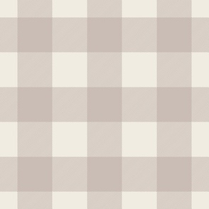 buffalo check - creamy white_ silver rust blush  - tartan plaid contemporary classic checker
