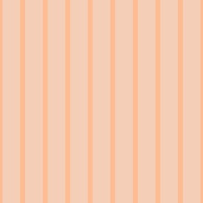 Classic stripe in Peach beige nude Pantone Peach fuzz