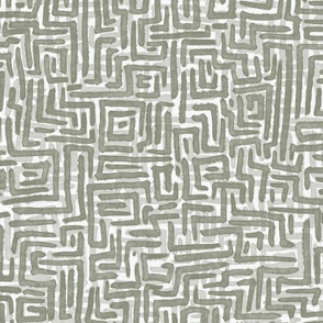 Square Squiggles_Small_Green