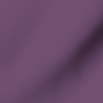 Dusty Purple solid  (#704f73) - Magical Meadow collection - red-purple, muted purple