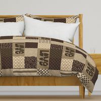 Coffee Lover Cheater Quilt