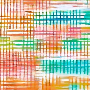 abstract checkered pastel colors