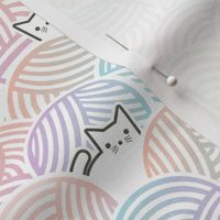 S - Yarn Cats Rainbow
