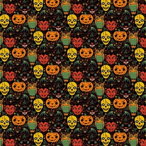 Spooky Season - All Hallows Eve - Black - SMALL