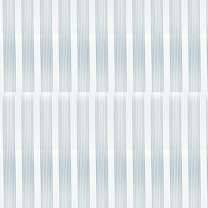 Blue Blocked Stripes 