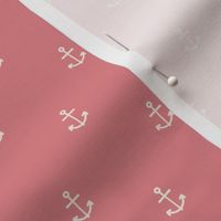 Anchors Aweigh | Peach Blossom + Cream | Cute Seaside