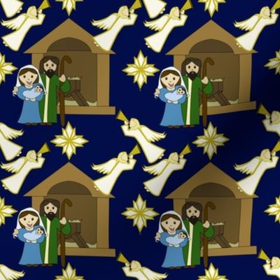 Children's Nativity Design - Angels Everywhere