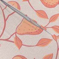 Pear Tree Peach Fuzz Pantone Color of the Year 2024