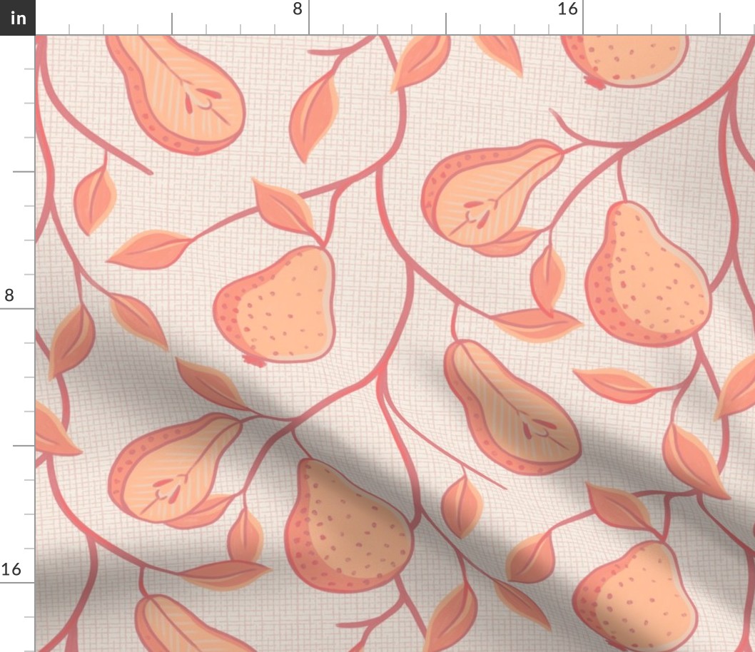 Pear Tree Peach Fuzz Pantone Color of the Year 2024