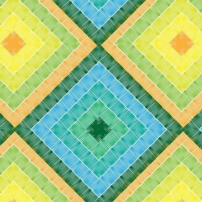 Colorful Rhombus