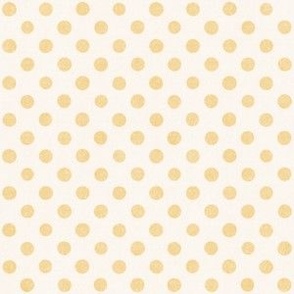 Easter Polka, ivory butter yellow (Small)