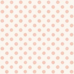 Easter Polka, ivory pale peach (Small)