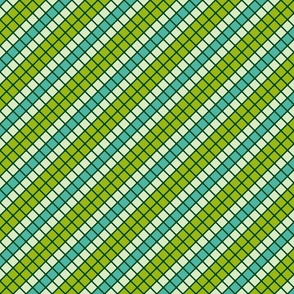 Small scale • Squares or stripes green? 1960s