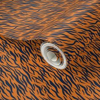 Medium Scale Tiger Stripes in Auburn Tigers Blue and Orange