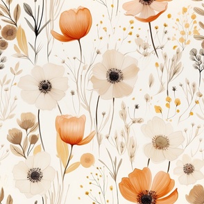Soft Boho Wildflowers