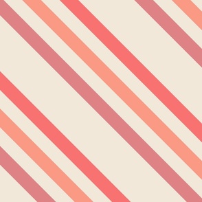 Diagonal Lines - Peach Fuzz 1