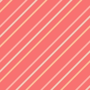 Diagonal Lines - Peach Fuzz 2