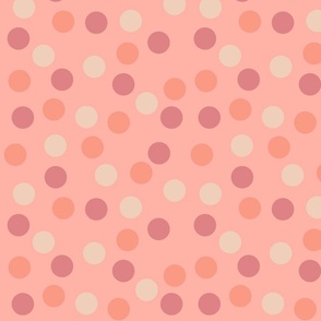 Polka Dots -Peach Fuzz 2