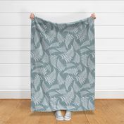 Fern Forest - 3032 jumbo // soft blue-gray