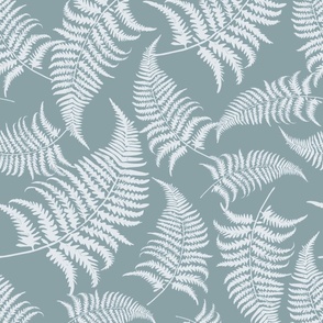 Fern Forest - 3032 jumbo // soft blue-gray