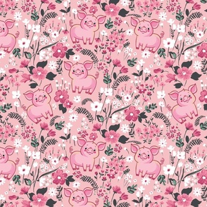 Pink Pig Floral
