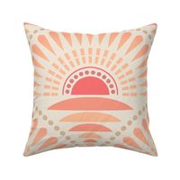 bold minimalism sunset - peach fuzz (large)