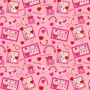 Hero pattern Be my Valentine collection