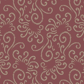 Transitional Moroccan Desert Rose- dusty mid tone pink