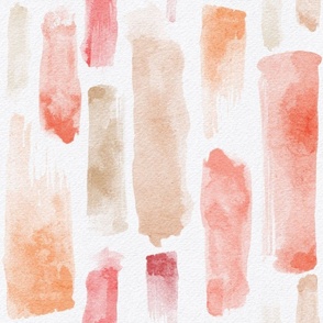 peach-fuzz-watercolor-brush-stroke-pantone-plethora-wallpaper-by-luciafontes