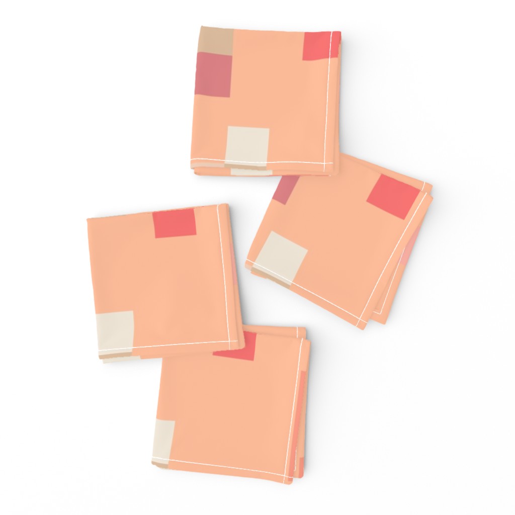 Peach Fuzz Pantone Colors of the Year  2024 - Minimal Blocks