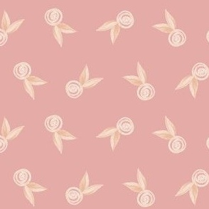 Peach Pearl Ditzy Roses