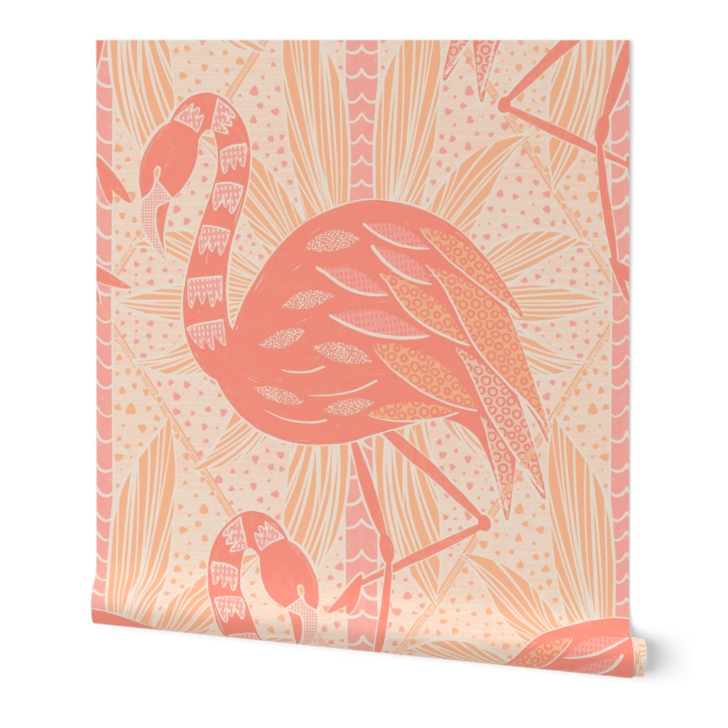 Flamingo Fancy (Pantone Peach Fuzz)