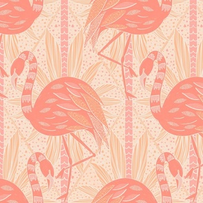 Flamingo Fancy (Pantone Peach Fuzz)