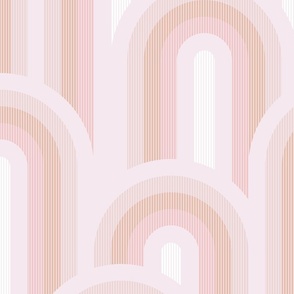 Pink Coral Light Pink Dark Pink Aesthetic Pastel Wallpaper Background Wavy  Pattern Design Art Board Print for Sale by chloescalli17