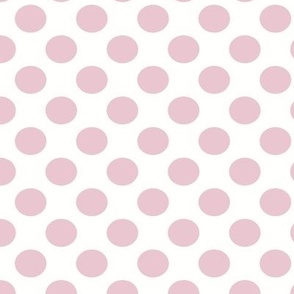 Light red dots on white background