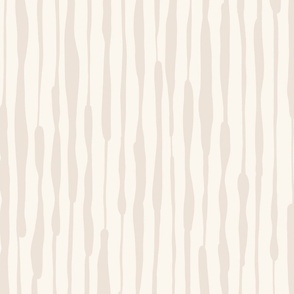 Inky Stripes Cream