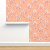 Cotton Fuzz - Large - Peach - Pantone Color of the Year 2024, Peach Fuzz