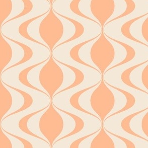 Curvavcious Curves - Peach Fuzz  - Pantone Peach Plethora Palette