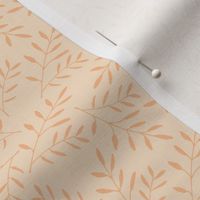 XS Apricot Branches: Nature-Inspired Peachy Autumn Vibes Flowing in the Wind