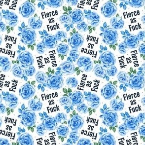 Small Scale Fierce as Fuck Sweary Floral