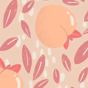 Peaches and Leaves: Pantone Color of the Year 2024